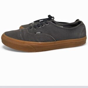 Vans Classic Men's Charcoal Gum Bottom Sneakers